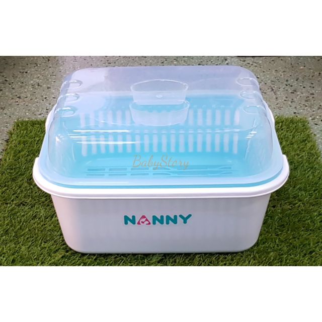 พร้อมส่ง-ที่คว่ำขวดนม-nanny-มาพร้อมฝาปิด-n216-ถูกสุดสุด-คุ้มมากมาก