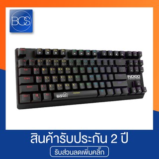 SIGNO Pro-Series KB-718 INDIGO TKL Mechanical Gaming Keyboard Optical Switch คีย์บอร์ดเกมมิ่ง - (Black)