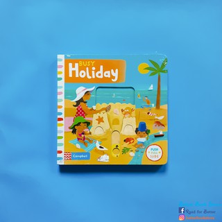 Busy: Holiday ⛱ หนังสือเด็ก บอร์ดบุ๊คพร้อมกิจกรรม ภาษาอังกฤษ