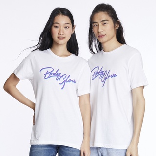 สุดยอดไฟ BODY GLOVE Unisex Graphic Tee T-Shirt เสื้อยืด สีขาว-00 คนดัง