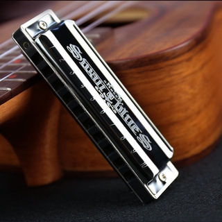 Swan Diatonic Blues ฮาร์โมนิการ์ ออแกนเป่าปาก 10 ช่อง C Key เครื่องดนตรี