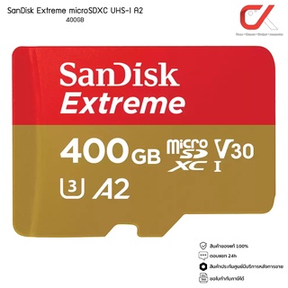 SanDisk Extreme microSDXC UHS-I A2 400GB ประกันศูนย์ ตลอดอายุ