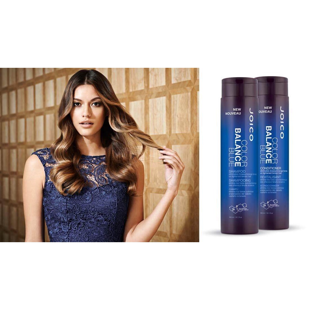 setสุดคุ้ม-joico-color-balance-blue-shampoo-conditioner-300-250-ml-จอยโก้-สำหรับผมทำสีโทนน้ำตาล-ผมเทา-ลดไรส้ม-สี-ติดทนไม่ซีดจาง-แชมพู-ครีมนวด-ขวดฟ้า