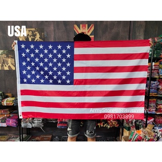 <ส่งฟรี!!> ธงชาติ USA สหรัฐ อเมริกา United States 4 Size พร้อมส่งร้านคนไทย