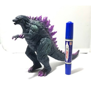 โมเดล ก็อตซิลล่า  2019 Godzilla หลังม่วง สูง 17 cm  งานซอฟท์  (ไม่มีกล่อง)