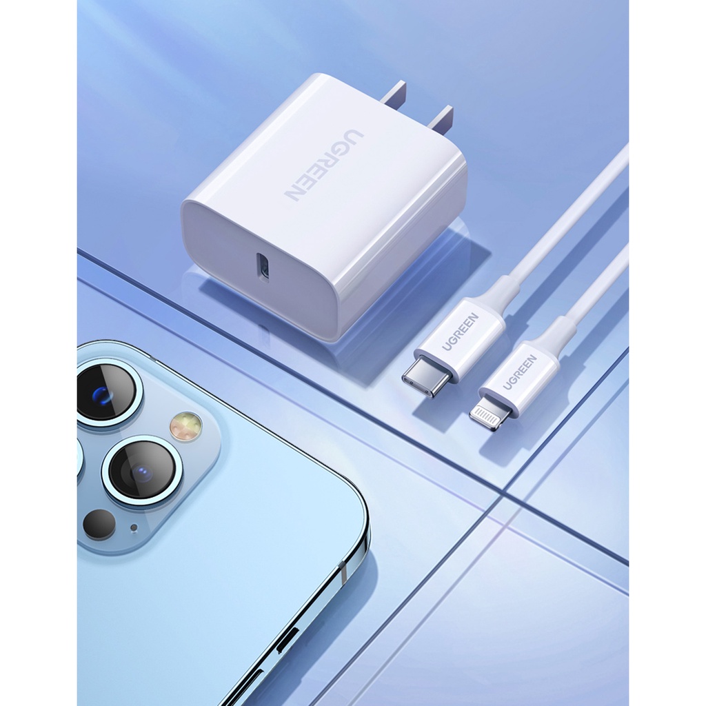 ugreen-30w-max-fast-charging-power-adapter-หัวชาร์จเเละสายชาร์จ-รองรับการชาร์จเร็ว