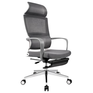 🔵 [รับประกัน 3 ปี] เก้าอี้สำนักงาน ERGOUP B90# (Grey Frame+Grey Mesh Fabric)