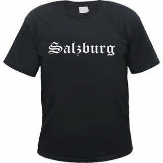 เสื้อยืดสีขาวเสื้อยืด ลาย Salzburg Altdeutsch Diy สําหรับผู้ชาย ลดราคาS-4XL