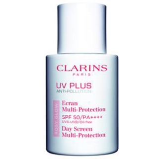 CLARINS กันแดด UV Plus Anti-pollution SPF50 PA++++ สีชมพู ปริมาณ 30 มล.