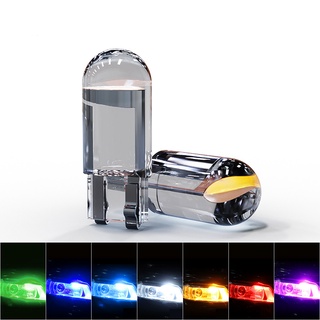 T10 Led W5W 194 168 COB 2825 LED 501 Car Interior Light Wedge Parking Light Side Door Bulb Instrument Lamp Auto License plate Motorcycle positioning plate dome reading light