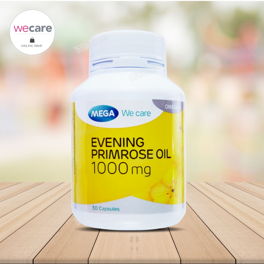 ภาพสินค้าMega Evening Primrose Oil 30เม็ด เมก้า วีแคร์ อีฟนิ่ง พรีมโรส จากร้าน wecareshop บน Shopee ภาพที่ 1