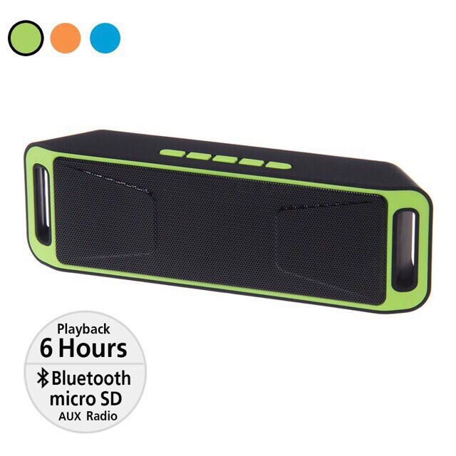 ภาพหน้าปกสินค้าลำโพงบลูทูธ Bluetooth speaker S208 จากร้าน zcp2489 บน Shopee