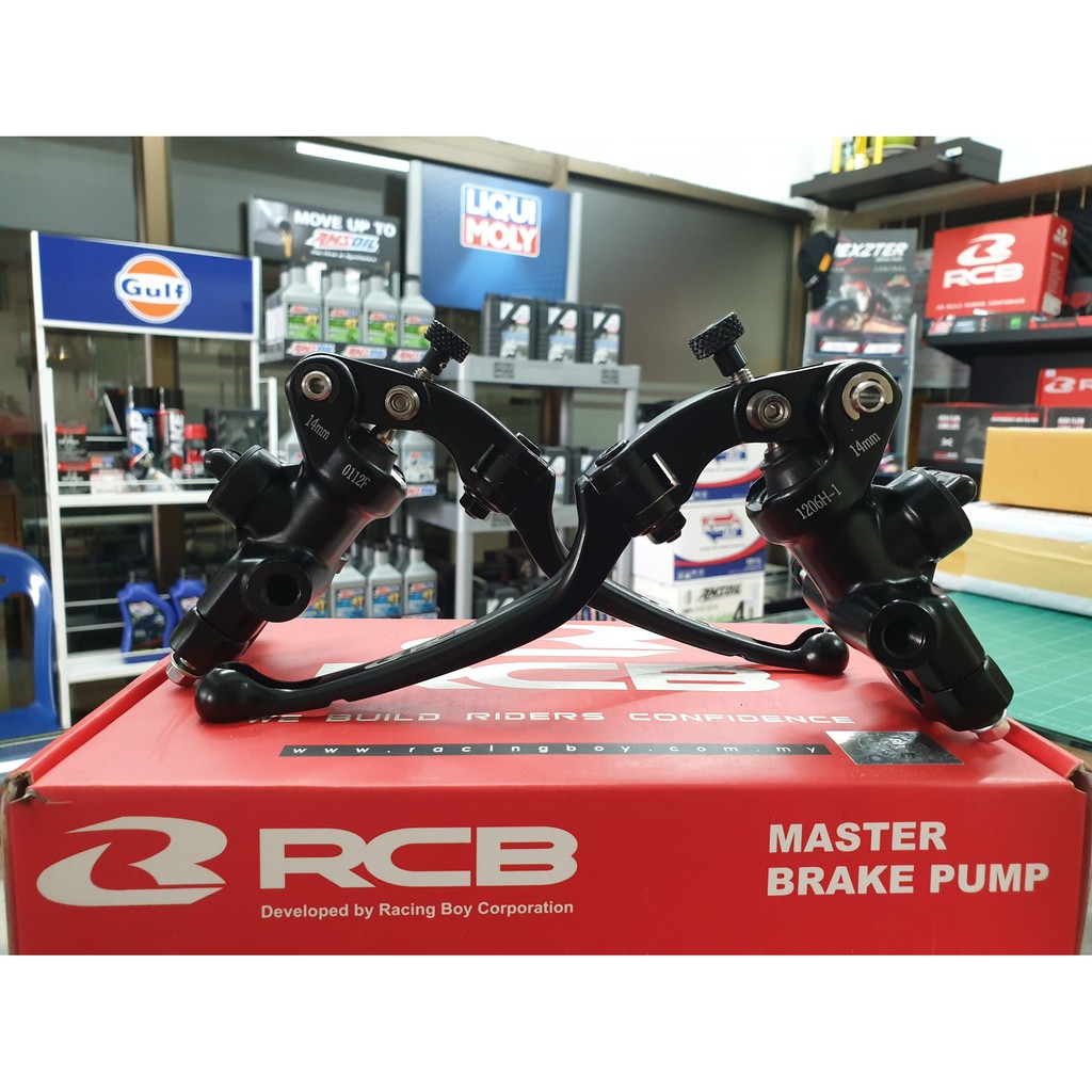 RCB RACINGBOY ปั้ม เบอร์ 14 อุปกรณ์ครบพร้อมใส่ สำหรับ มอเตอร์ไซค์ทุก ...