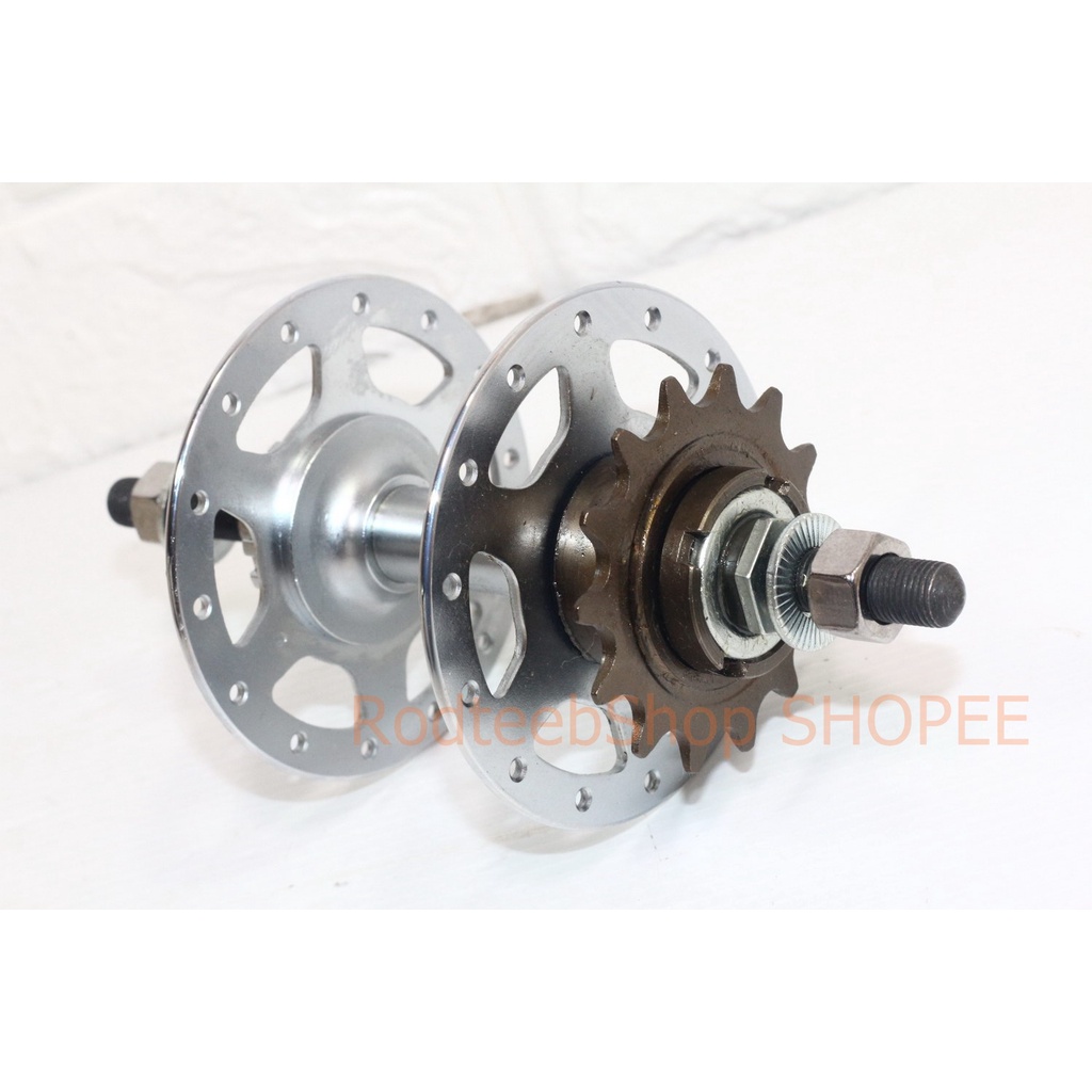 ดุมล้อหลัง-shimano-28-รู-14t-กว้าง-111-มม-โรลเลอร์เบรค