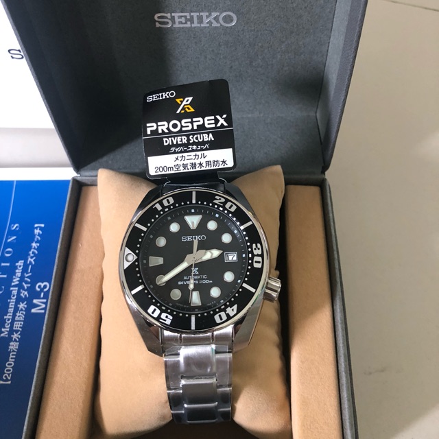 seiko-prospex-diver-scuba-200m-sbdc031-สีดำ-sbdc033-สีน้ำเงิน