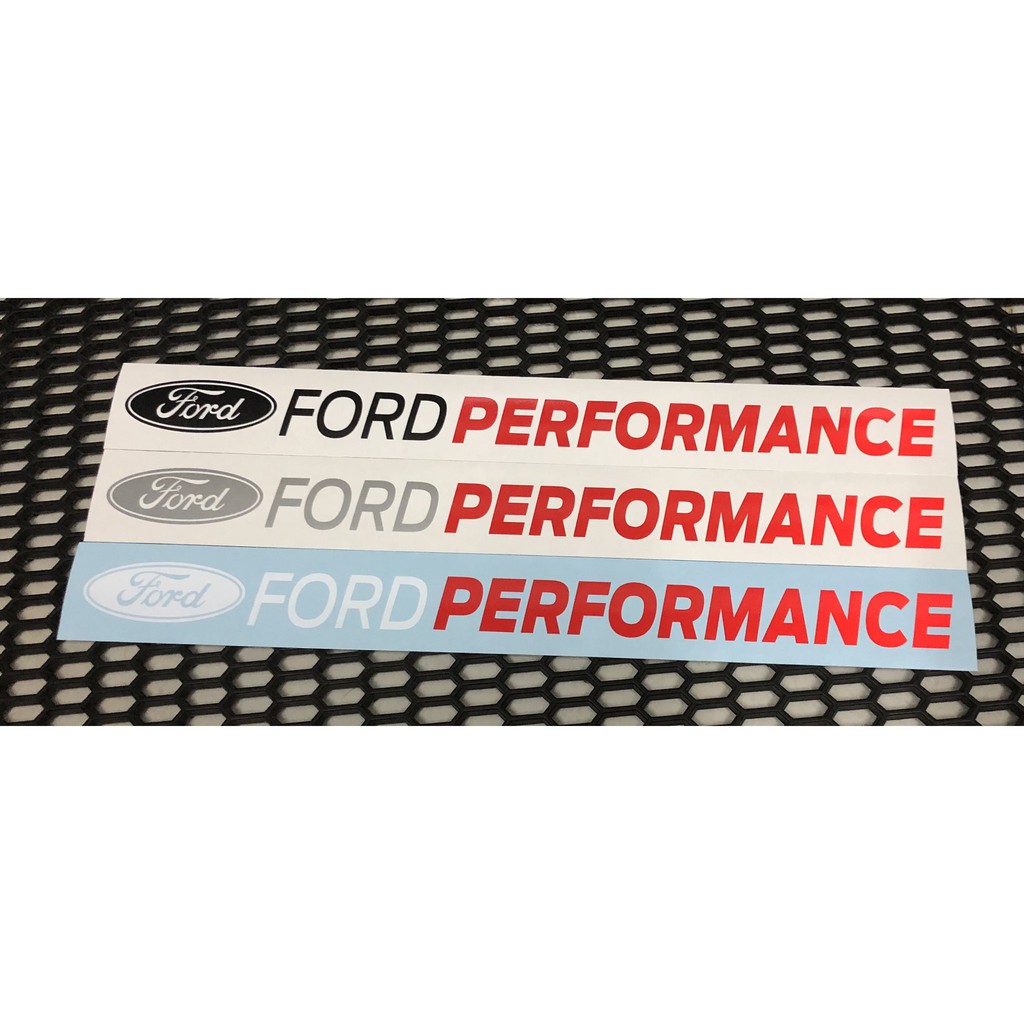 ภาพหน้าปกสินค้าสติกเกอร์ Ford Performance สติกเกอร์Oracal สติกเกอร์แต่งรถยนต์