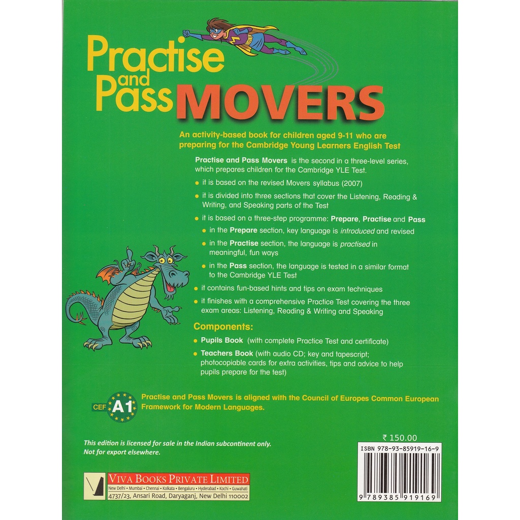 dktoday-หนังสือ-practice-amp-pass-movers-pupils-book-viva-books