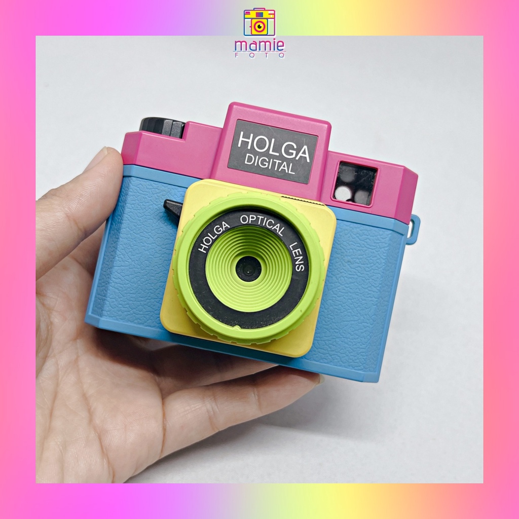 📸 กล้องมือสอง Holga digital สี Mix Color ขายพร้อมเลนส์ Filter ค่ะ