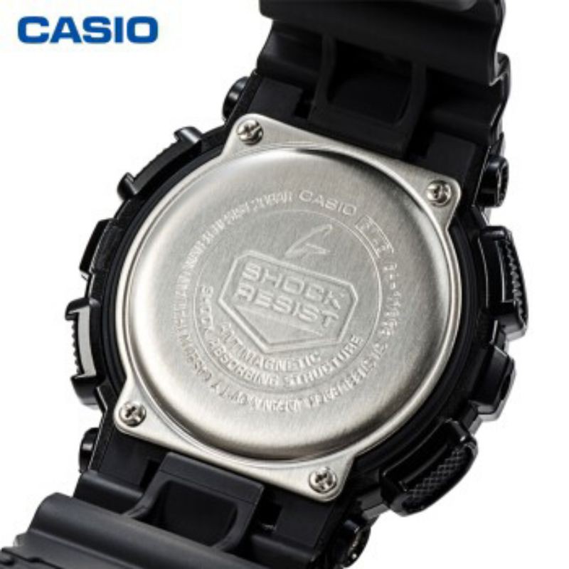 casio-g-shock-นาฬิกาข้อมือผู้ชายสีดำ-สีทอง-สายเรซิ่น-รุ่นga-110gb-1adr