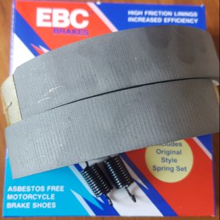 ผ้าเบรค EBC Brakes  / ผ้าเบรคหลัง ดรัมหลัง PCX 150 , Click 125, Click150, Lead125 shoes brake