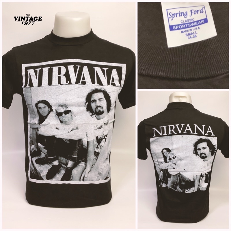 เสื้อวง-nirvana-งานใหม่-made-in-usa