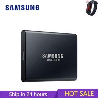Samsung external hard drive portable ssd t5 (1tb) - mu-pa1t0b/eu- show original