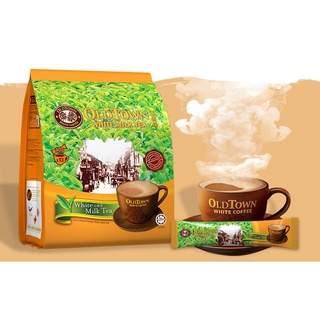 OldTown White Milk Tea กาแฟ OLD TOWN สูตร White Milk Tea ชาขาว 40g (13ซอง)