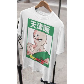 เสื้อยืด Unisex รุ่น เท็นชินฮัง Tien Shinhan T-Shirt ดราก้อนบอล Dragon Ball Z &amp; Super แบรนด์ Khepri 100%cotton comb