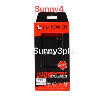 BATTERY WIKO SUNNY3Plus/sunny4(รับประกัน 1 ปี )