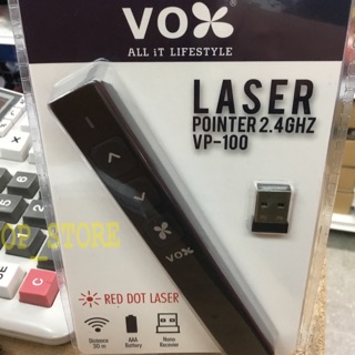 Vox Laser Pointer 2.4 GHZ VP-100 ของเเท้100%