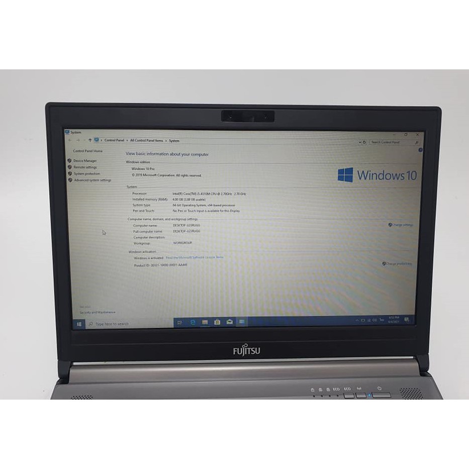 中古良品 新品爆速SSD 日本製 13型 ノートPC 富士通 E734/H 第4世代 