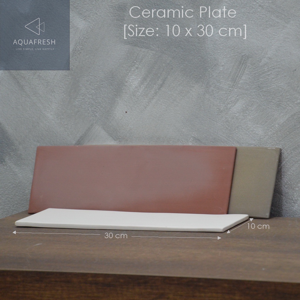 ceramic-plate-size-10-x-30-cm-แผ่นเซรามิคขนาด10-x-30-cm-สำหรับจัดหรือตกแต่งตู้ปลาสวยงาม-amp-ตู้กุ้งสวยงาม