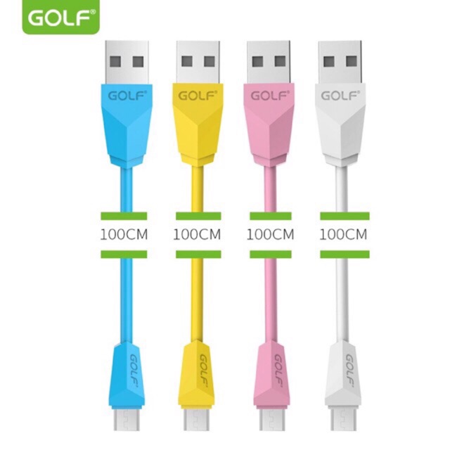 ภาพหน้าปกสินค้าGOLF สายชาร์จUSB CALBE Mirco/ios/Tpye-C GC-27