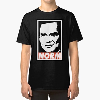 เสื้อยืด พิมพ์ลาย Norm T - Shirt Norm Norm Macdonald Snl Saturday Night Live Stand Up Comedy Fun Funny Humor Haha