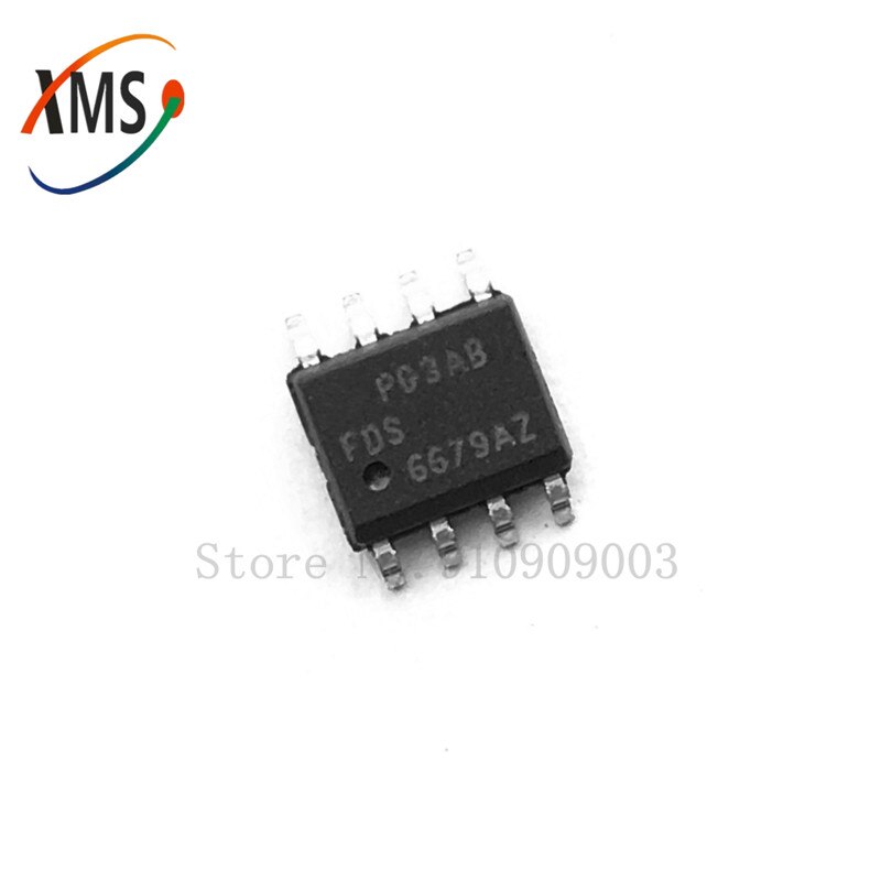 ชุดชิ้นส่วนอิเล็กทรอนิกส์ Ic Fds6679Az Sop8 Fds6679 6679az-8 10 ชิ้น ...