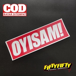 Oyisami DISTRO BRAND สติกเกอร์ตัดเคลือบเงา กันน้ํา พิมพ์ลาย สําหรับติดตกแต่งหมวกกันน็อค รถจักรยานยนต์ รถยนต์