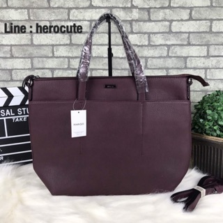 MANGO SHOPPER BAG ส่งฟรีEMS