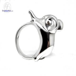 Finejewelthai แหวนช้าง-แหวนเงินแท้/ Silver925-Ring - R130900