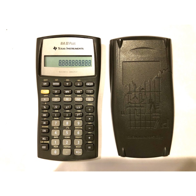 (มือสอง)Texas Instruments BA II Plus เครื่องคิดเลขการเงิน รุ่น BA II ...