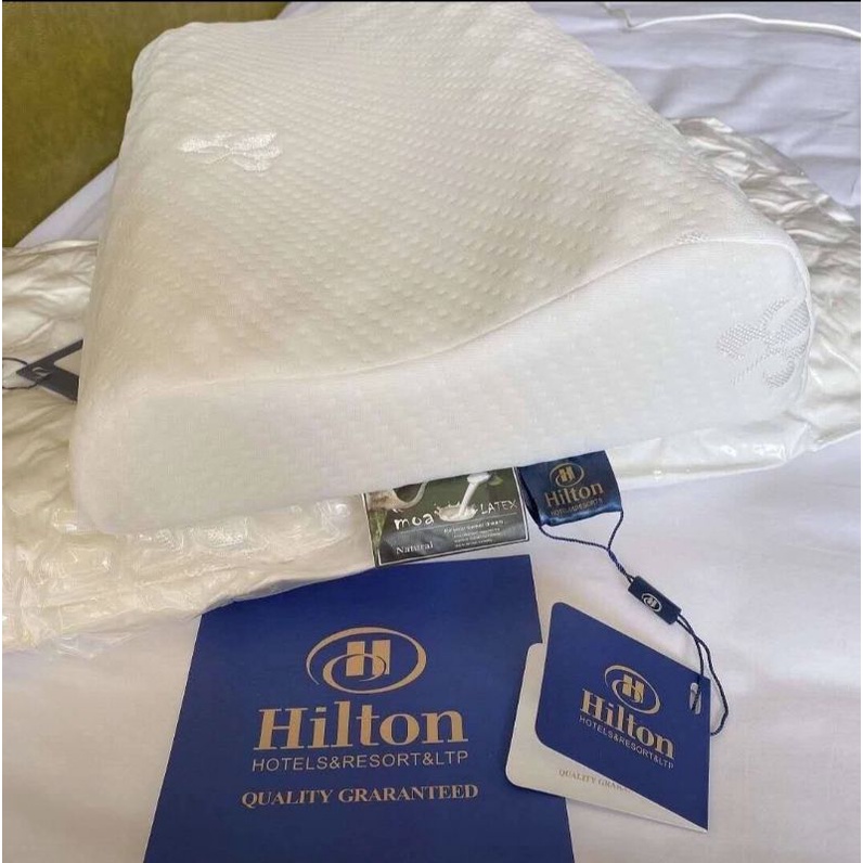 พร้อมส่ง-ถูกที่สุด-หมอน-hilton-หมอนในตำนาน-ช่วยรักษาอาการปวดหลังปวดคอ