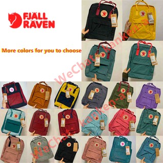 Fjallraven kanken กระเป๋าเป้สะพายหลัง คลาสสิก 16 ลิตร สไตล์เกาหลี