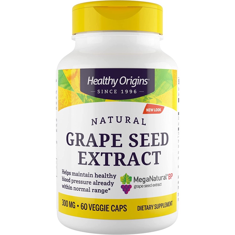 ภาพหน้าปกสินค้าพร้อมส่ง Healthy Origins MegaNatural-BP Grape Seed Extract 300mg 60,150Veggie Caps จากร้าน littlegirlshop69 บน Shopee