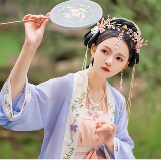 👑ผ้าโพกศีรษะ👑Hanfu เครื่องประดับผมโบราณ เครื่องประดับผมแฟชั่น  สมัยโบราณ สง่างาม เครื่องประดับผมจีนโบราณ