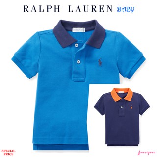 RALPH LAUREN COTTON MESH POLO SHIRT (BABY)