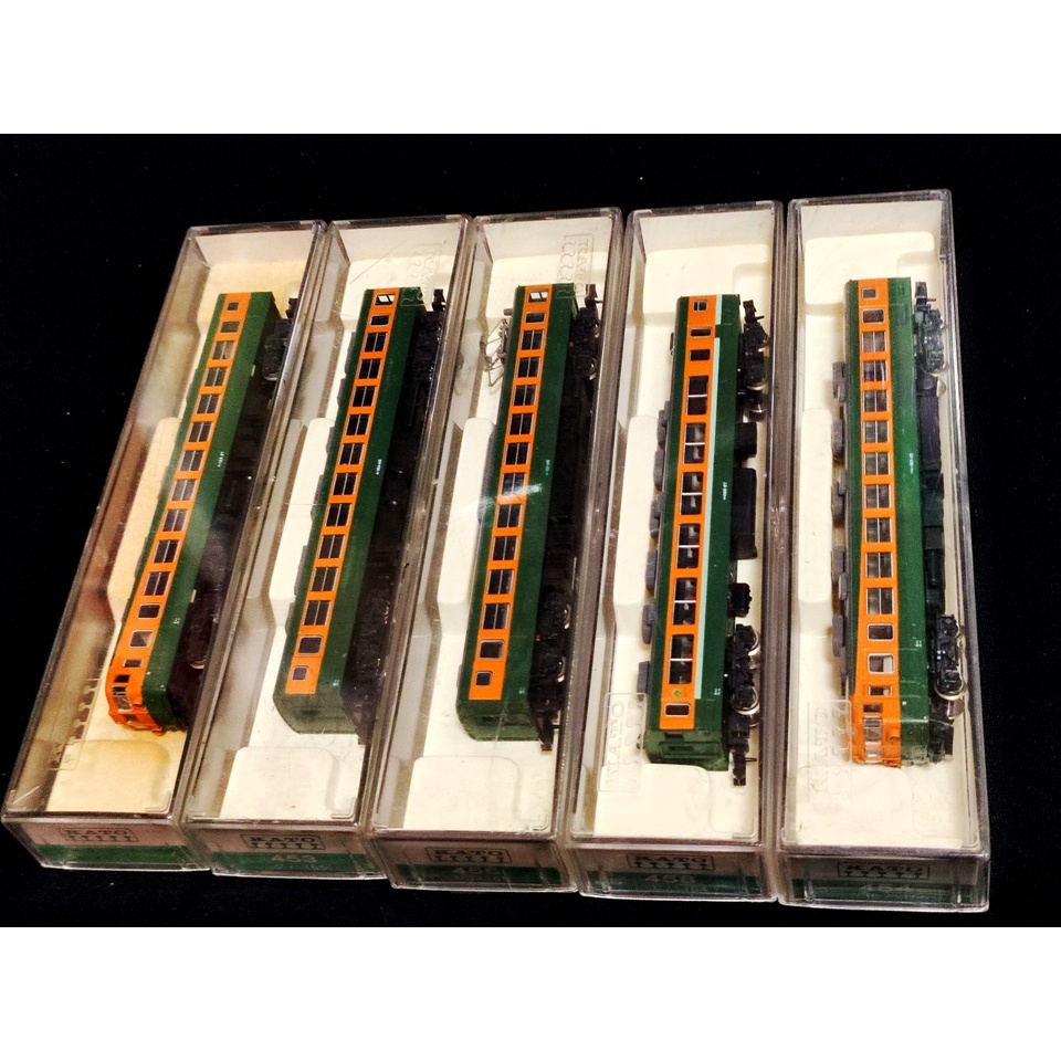 โมเดลรถไฟJR โมเดลรถไฟ JR EMU ดีเซลราง ตัววิ่ง ตัวขับ N Scale * มือสอง ...