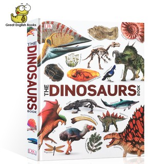 (ได้coinคืน10%)*พร้อมส่ง**ลิขสิทธิ์แท้** สารานุกรมรูปภาพกว่า 1000 รูปเกี่ยวกับไดโนเสาร์ DK The Dinosaur Book Hardcover