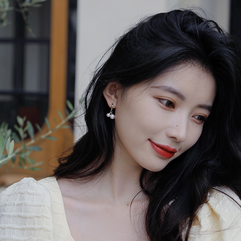 wind-simple-geometric-pearl-ear-buckle-south-korea-dongdaemun-retro-earrings-literary-fan-temperament-earrings-female-fo