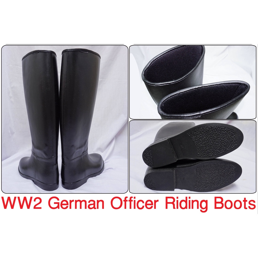 รองเท้าบูท-ทรงสูง-บูทขี่ม้า-officer-horse-riding-boots-ร้าน-bkk-militaria