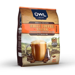 ◆◈OWL Owl Malaysia นำเข้ากาแฟสำเร็จรูปแบบดึงขาวสามในหนึ่งเดียว