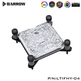 ภาพหน้าปกสินค้าBarrow Icicle series CPU water block for INTEL platform (Acrylic Edition) รับประกัน 1 ปี ที่เกี่ยวข้อง